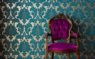 Change the look and feel of a room with elegant and bright wallpapers!