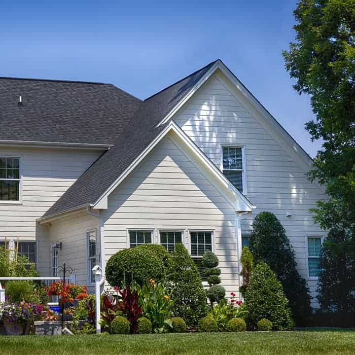 House Painters Moonee Ponds - White painted weather board home with grey roof