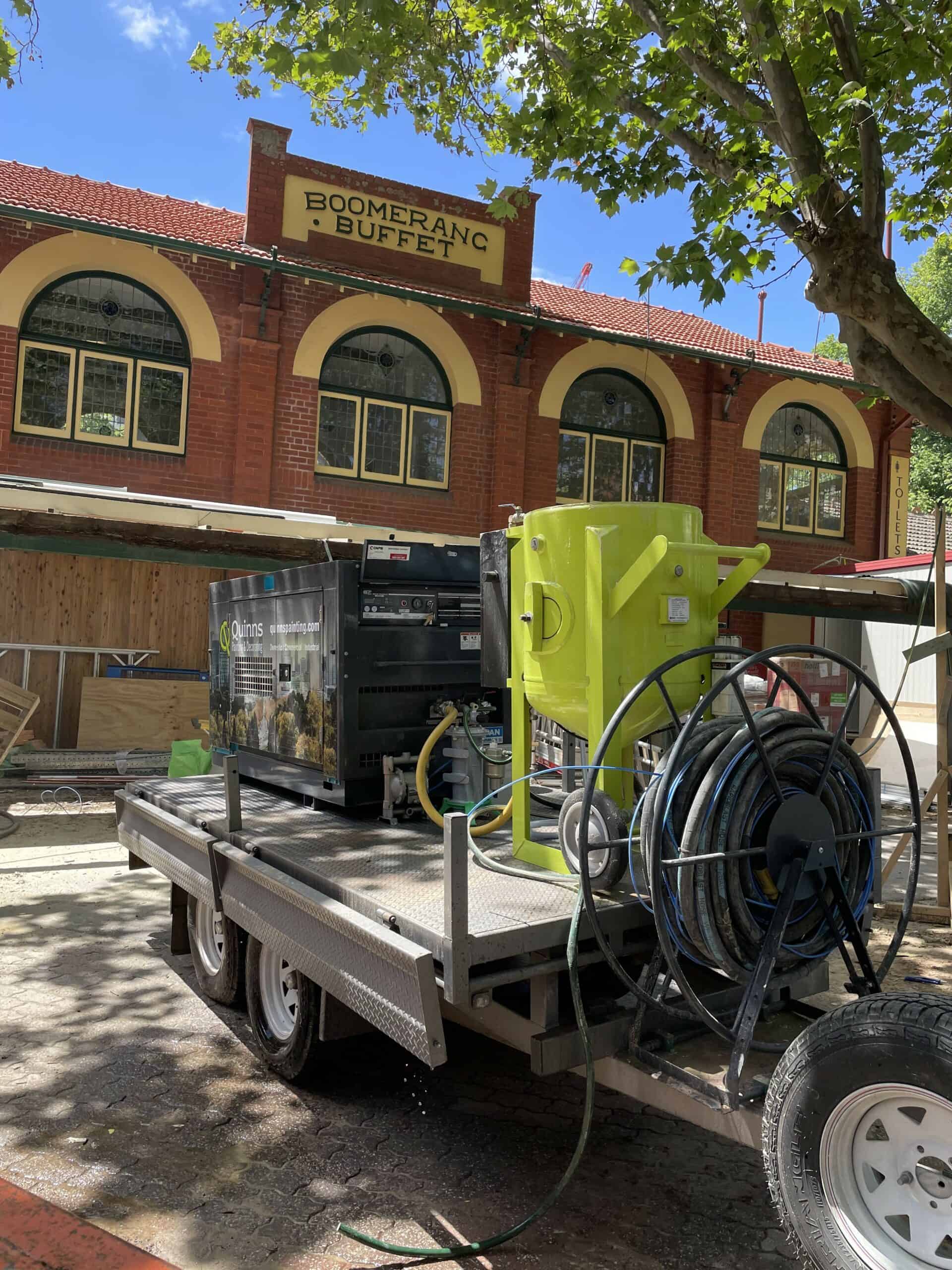 Sandblasting Dustless Sandblasting Melbourne Mobile Sandblasting