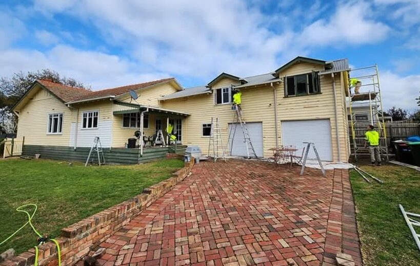 double storey house, in point cook