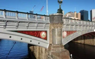 Princess Bridge Sandblasting & Repainting Project
